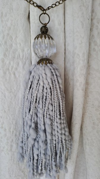 Borla/Puertero flame gris perla