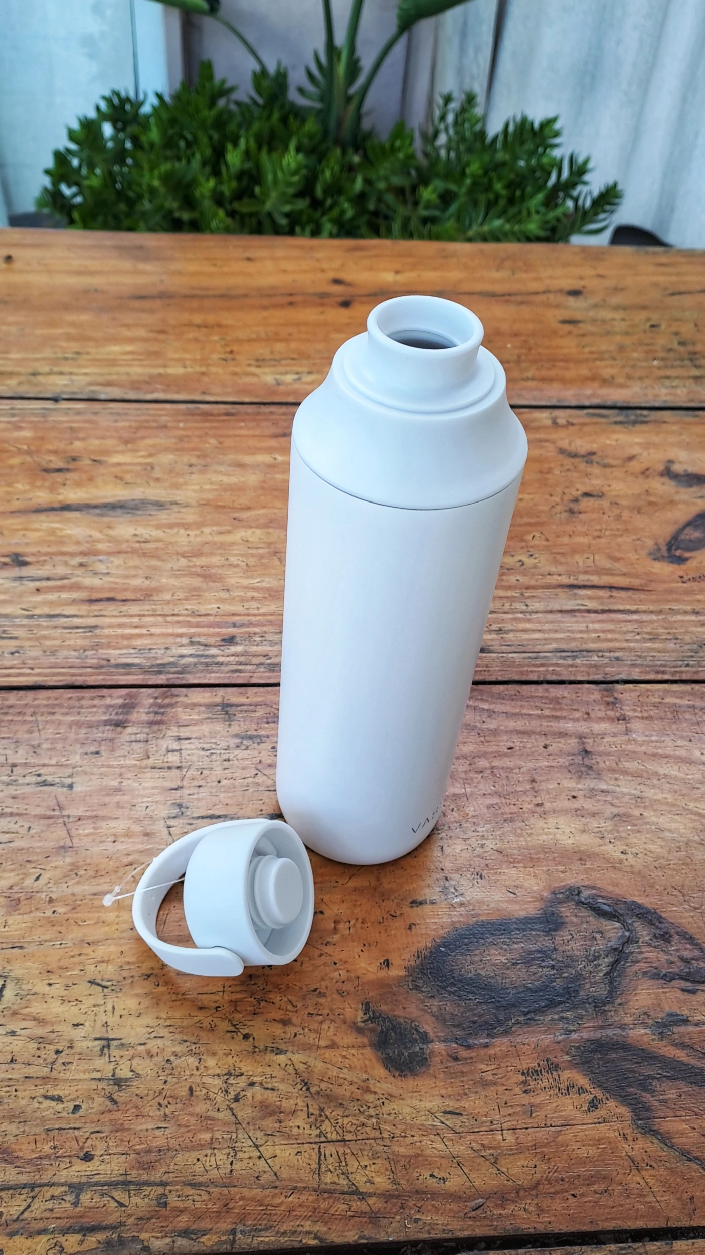 Botella termica 600ml vassa blanca