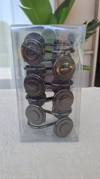 Ganchos grafito sol x12unid.