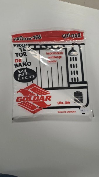 Cortina protector para baño