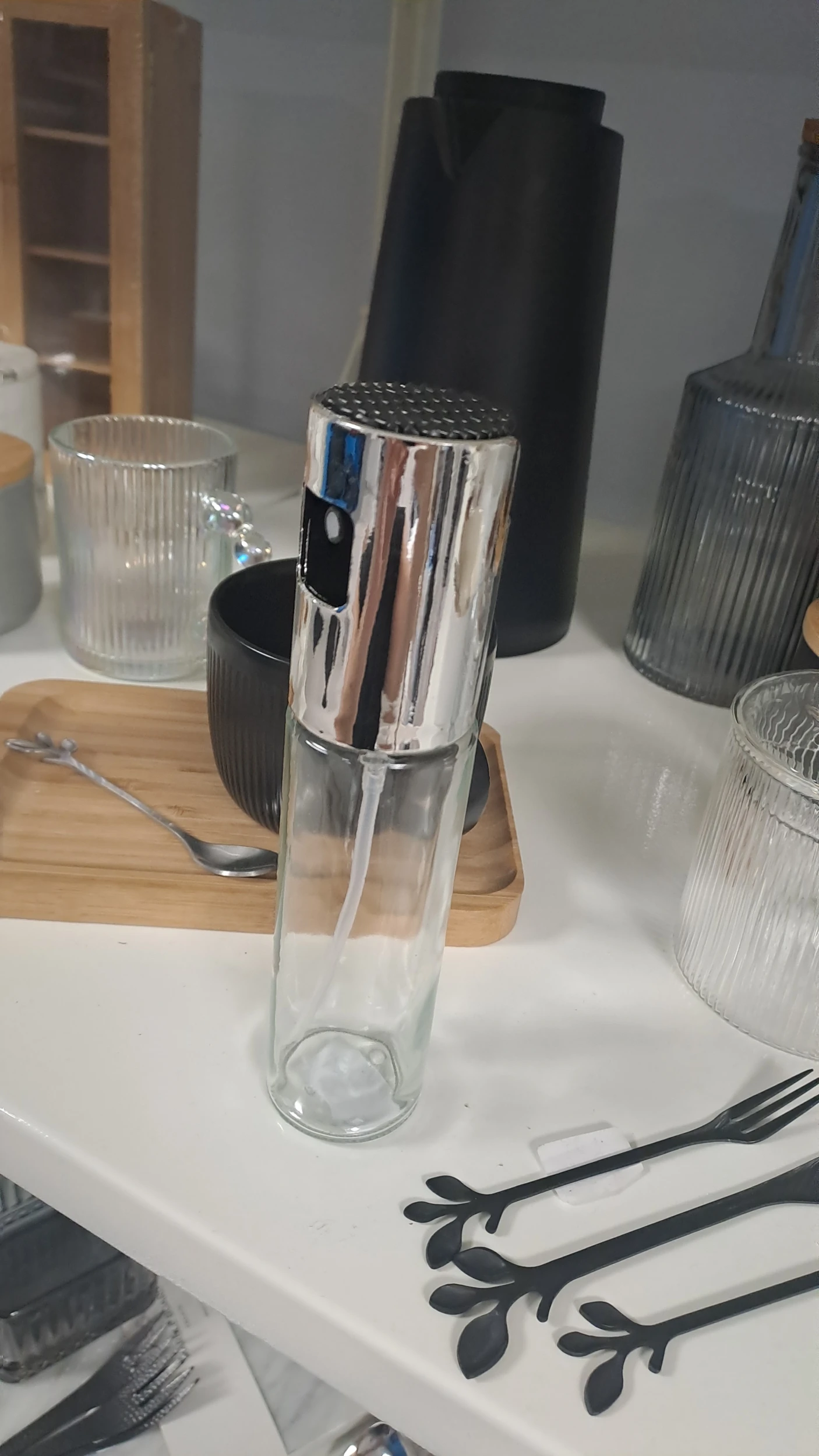 Spray tapa plateada