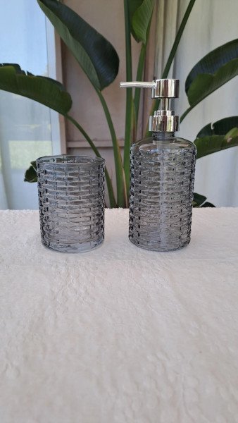 Dispenser humo labrado set x2